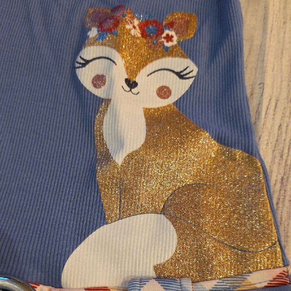 Gray and Tan Fit and Flare Casual Dress - Picture 2 of 4